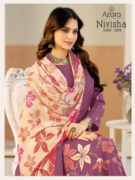 Nivisha By Radhika Azara Jam Cotton Jacquard Wholesale Dress Material In India